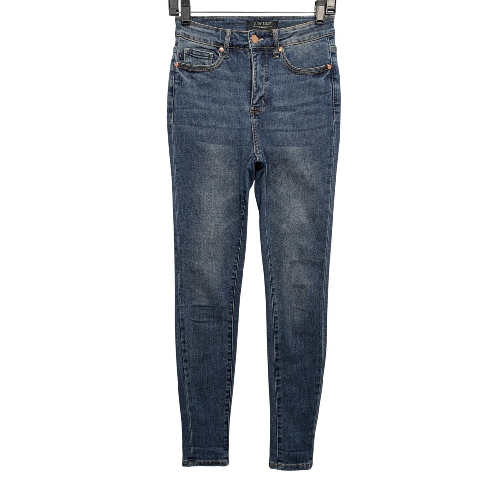 Judy Blue Skinny Jeans Womens‎ 1/25 Medium Wash High Rise Stretch JB88392